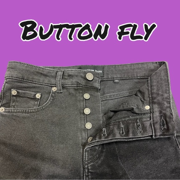 NWOT‼️The Kooples tapered relaxed fit jeans in black vintage wash. Size 27 👖 - Picture 8 of 11